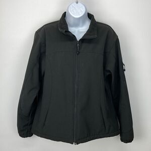 Black Diamond Zip Up Fleece lined Jacket Women’s Size XL